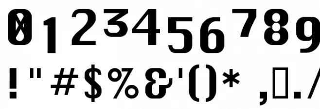 Chicagogo Font OTHER CHARS