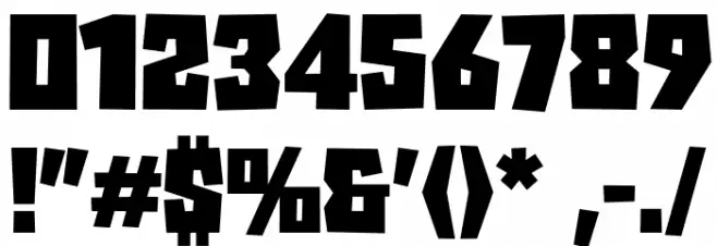 Chicalo Font OTHER CHARS