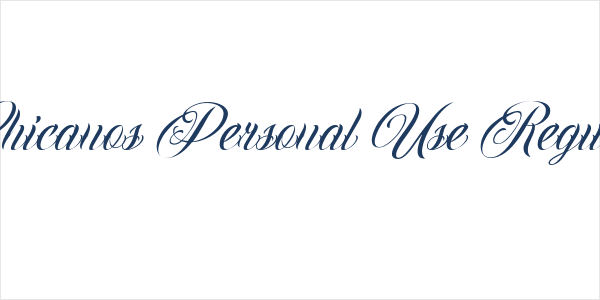 Chicanos Personal Use Regular Logo