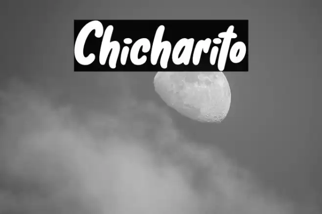 Chicharito Font examples