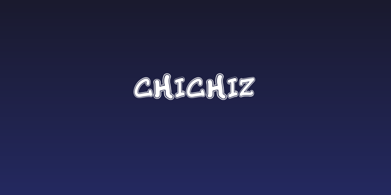 Chichiz Social Header