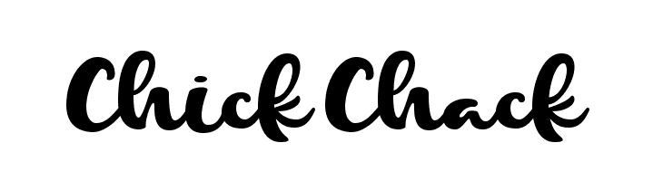 Chick Chack  les polices de caractères gratuit tlcharger