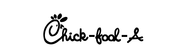 Chick-fool-A Font