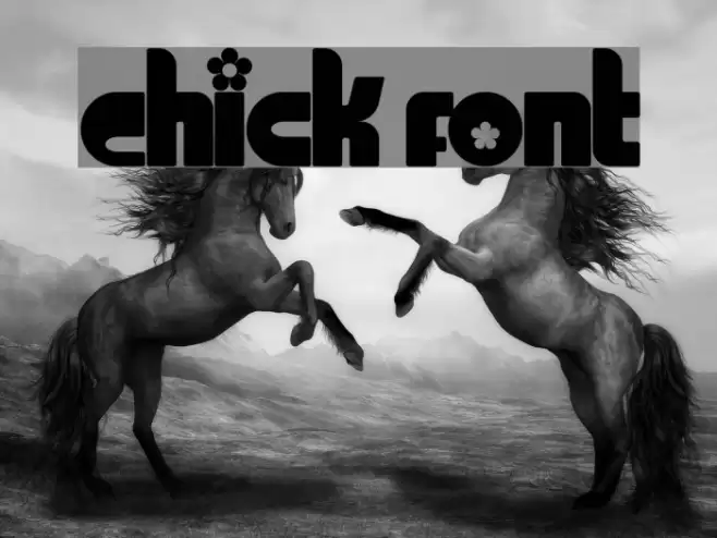 Chick फ़ॉन्ट examples