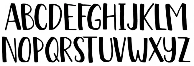 Chickadee Font OTHER CHARS