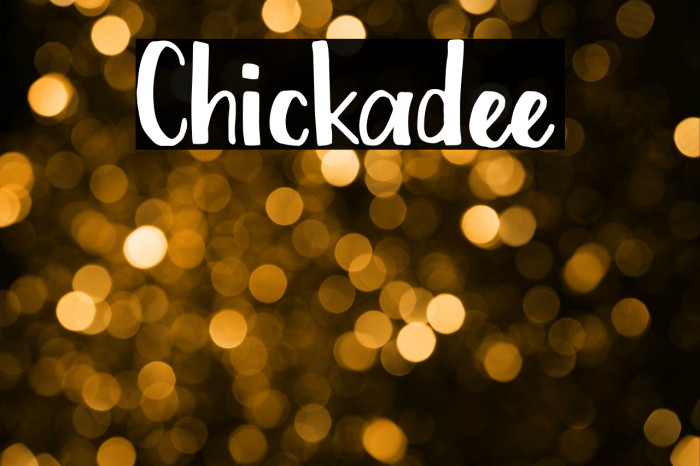 Chickadee Example 2