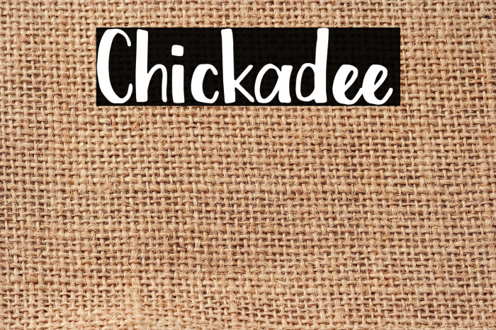 Chickadee Example 3