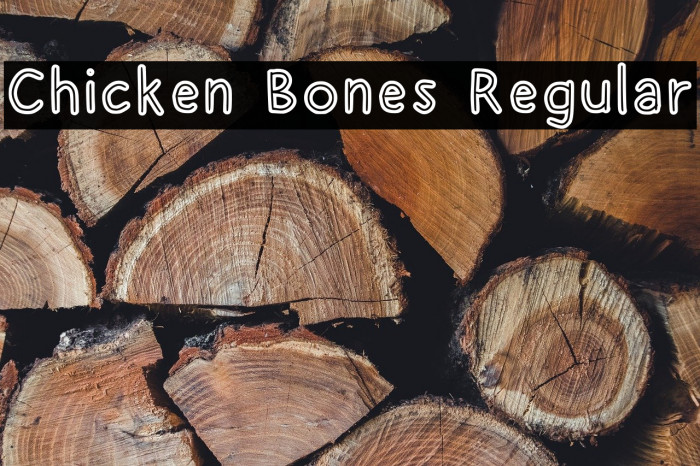 Chicken Bones Regular Example 2