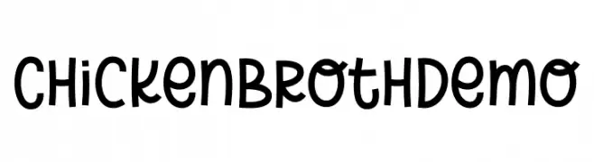 Chicken Broth Demo  Frei Schriftart Herunterladen