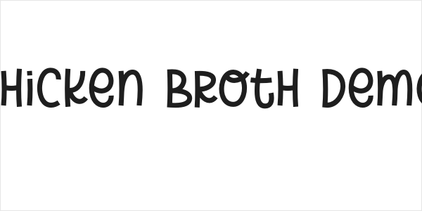 Chicken Broth Demo Logo