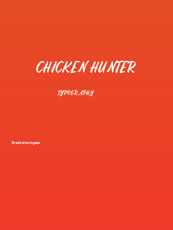 Chicken Hunter Poster