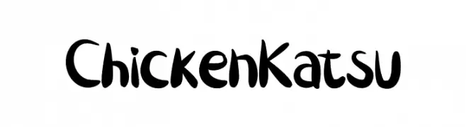 Chicken Katsu  Fuentes Gratis Descargar