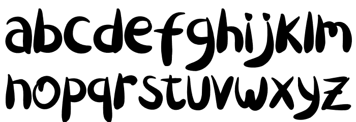Chicken Katsu Font LOWERCASE