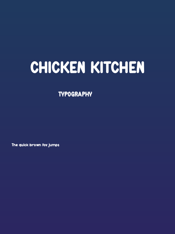 Chicken Kitchen Poster