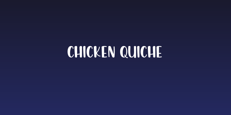 Chicken Quiche Social Header