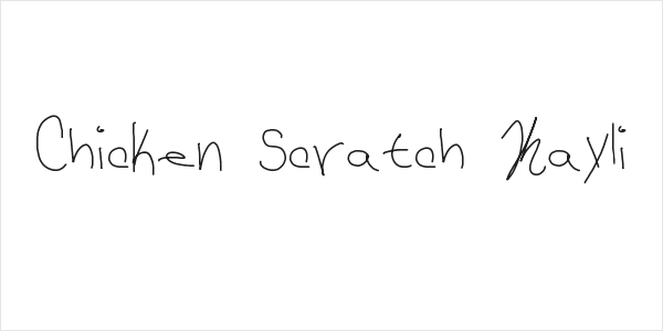 Chicken Scratch Kayli Logo