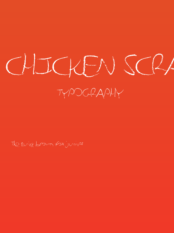 Chicken Scratch [ZoidXsa] Poster