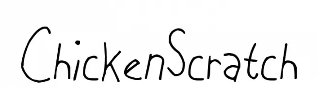 Chicken Scratch  नि: शुल्क फ़ॉन्ट्स डाउनलोड