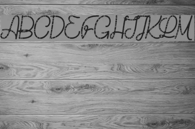 Chicken Socks Font examples