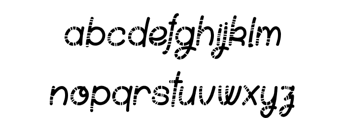 Chicken Socks Font LOWERCASE
