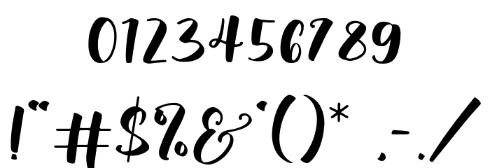 Chicken Soup Font OTHER CHARS