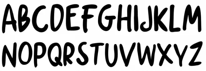 Chicken Soup Font Litere mari