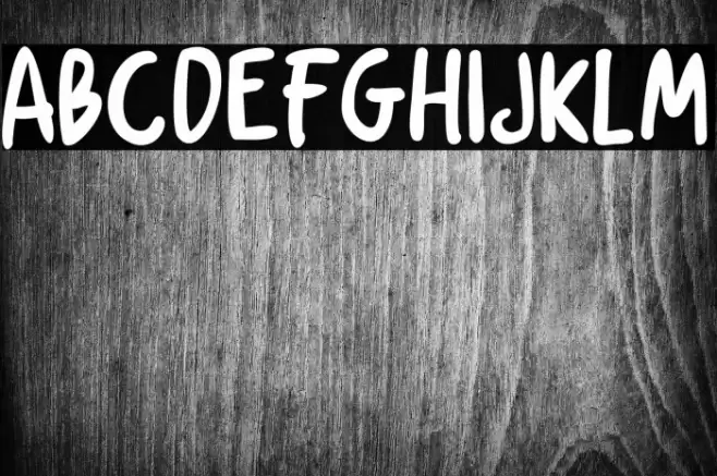 Chicken Soup Font examples