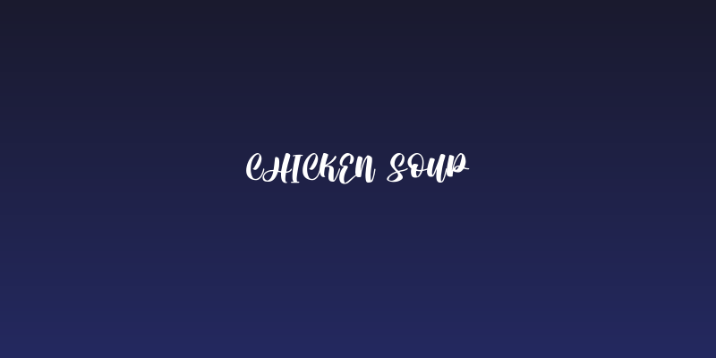 Chicken Soup Social Header
