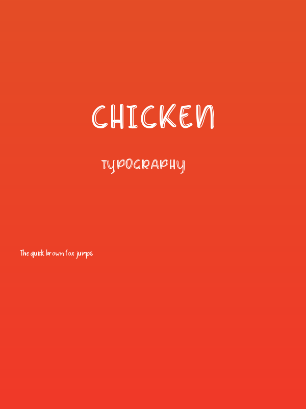 Chicken Poster