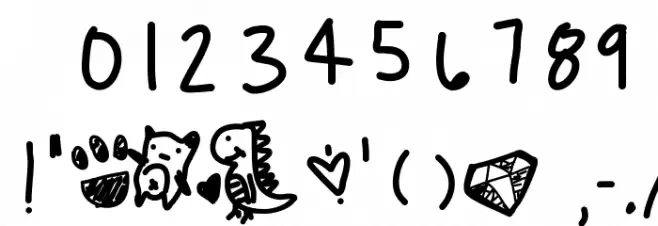 ChickenAndWaffles Font OTHER CHARS