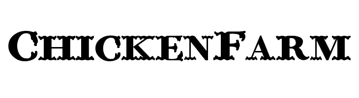 ChickenFarm Font