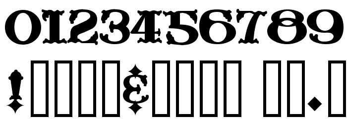 ChickenFarm Font OTHER CHARS