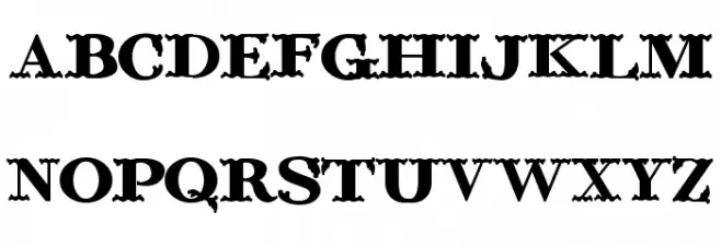 ChickenFarm Font Litere mici