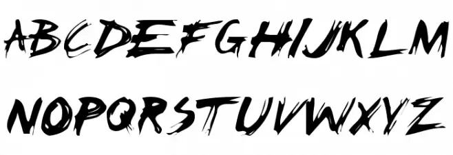 ChickenScratch AOE Caratteri MAIUSCOLE