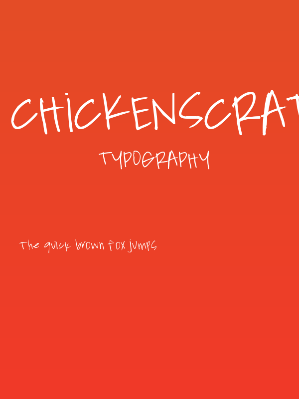 ChickenScratch Poster