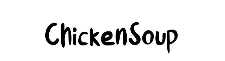 ChickenSoup  नि: शुल्क फ़ॉन्ट्स डाउनलोड