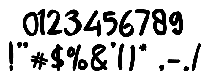 ChickenSoup Font OTHER CHARS