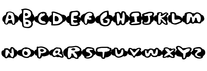 ChickenWaffles Font LOWERCASE