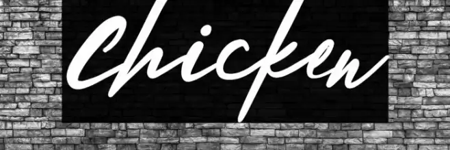 Chicken Font examples