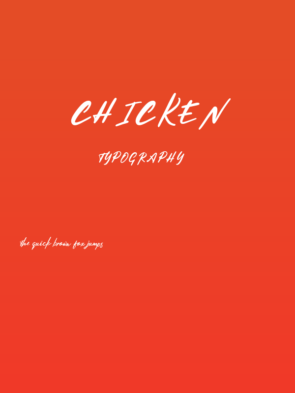 Chicken Poster