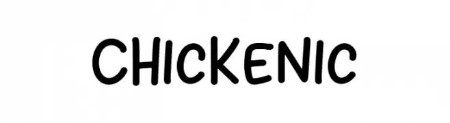 Chickenic  フリーフォントのダウンロード