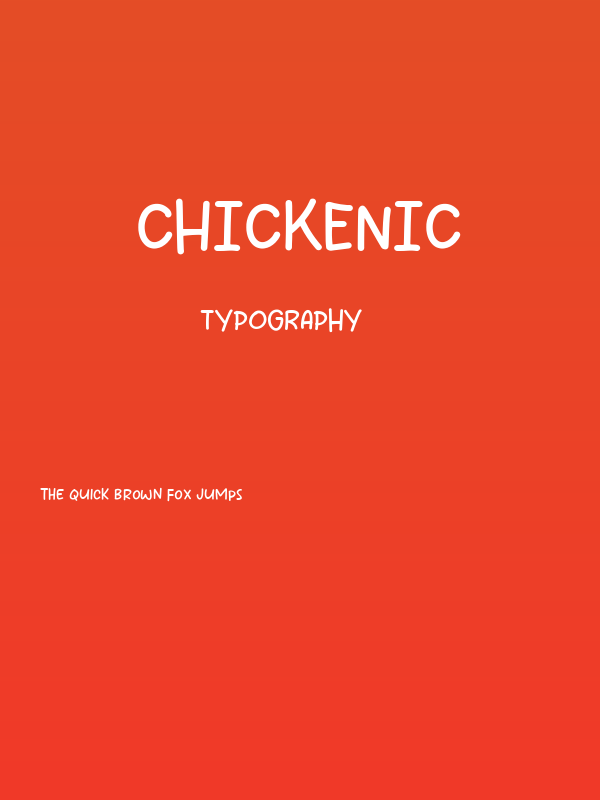 Chickenic Poster