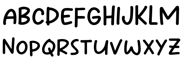 Chickenic 字体 小写