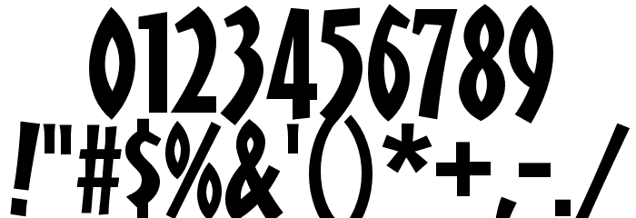 ChickweedTitling-Regular Font OTHER CHARS