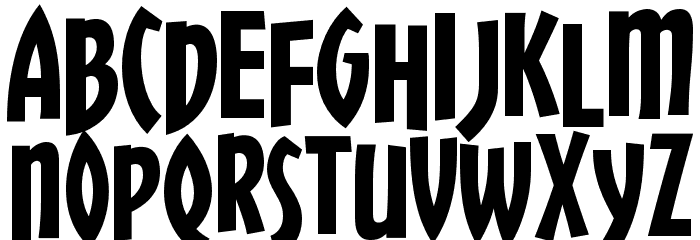 ChickweedTitling-Regular Font LOWERCASE