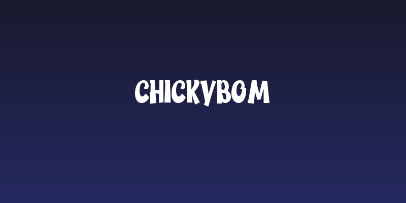 Chickybom Social Header