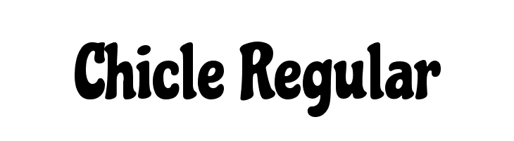 Chicle Regular Font