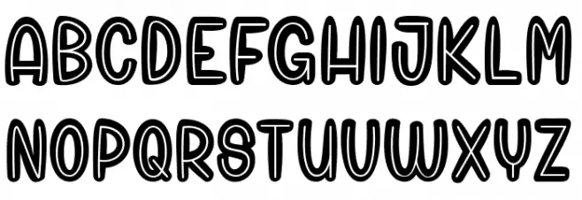 Chico Rocket_PersonalUseOnly フォント 大文字