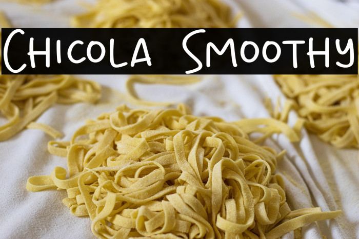 Chicola Smoothy Example 1