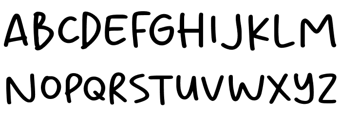 Chicola Smoothy Font LOWERCASE